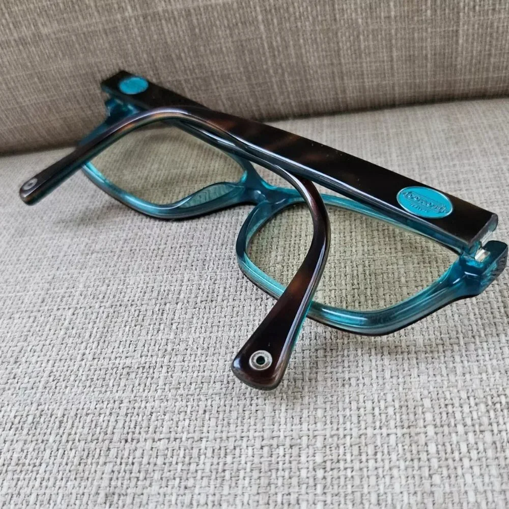 Coach Women Eyeglasses/Glasses Dark Tortoise/Teal 52[]16 135 HC6040 - Picture 3 of 11